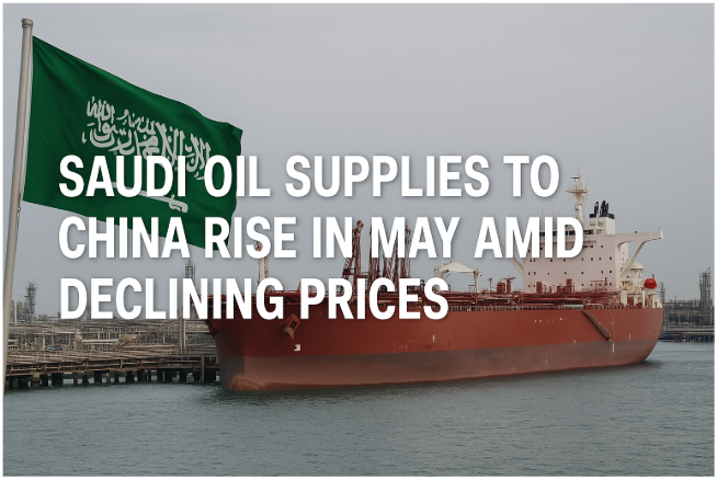 Saudi Oil Supplies to China Rise in May Amid Declining Prices